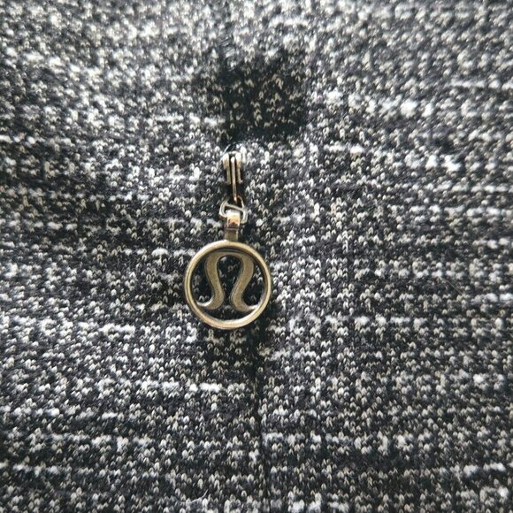 Lululemon Daily Yoga Jacket - 6 Coco Pique Black / Black - Picture 5 of 7